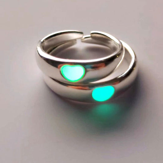 Luminous Love Heart Glow Ring